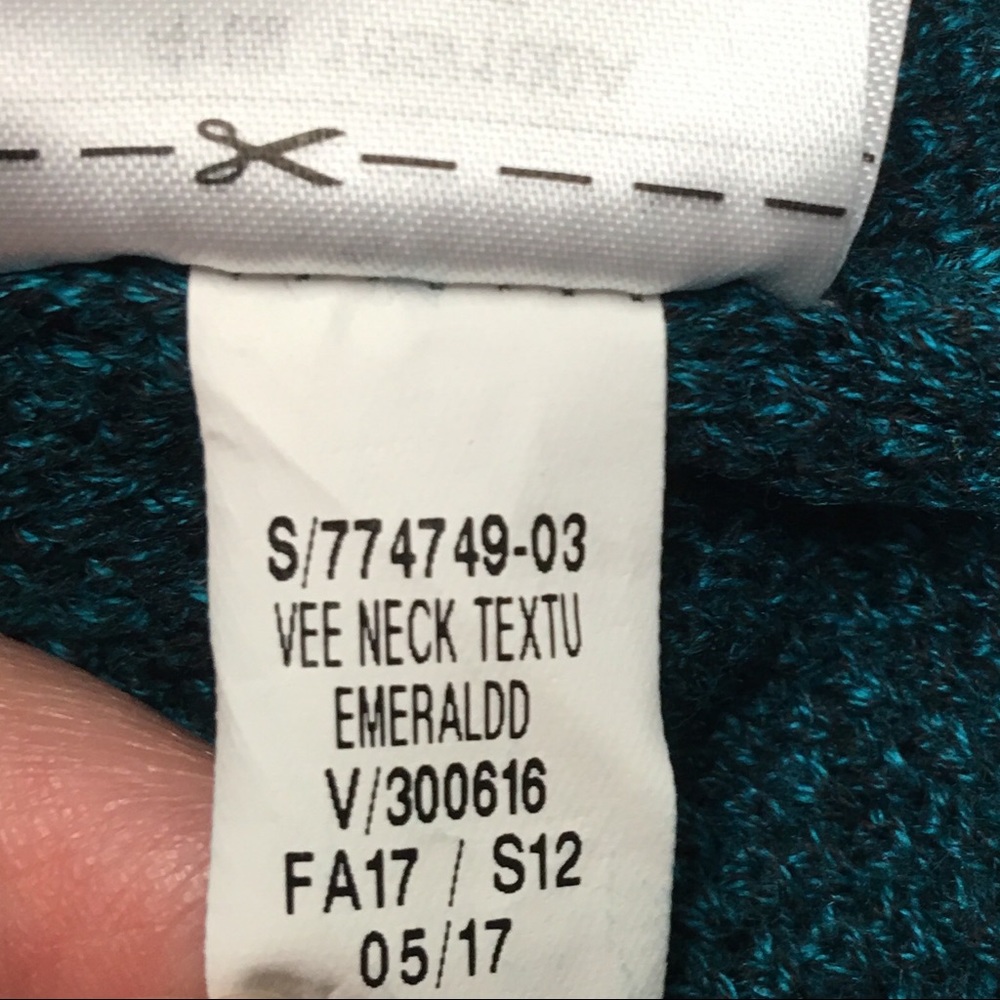 ❌SOLD❌ •NWT Old Navy Teal Tunic Sweater /swtr - Picture 6 of 8